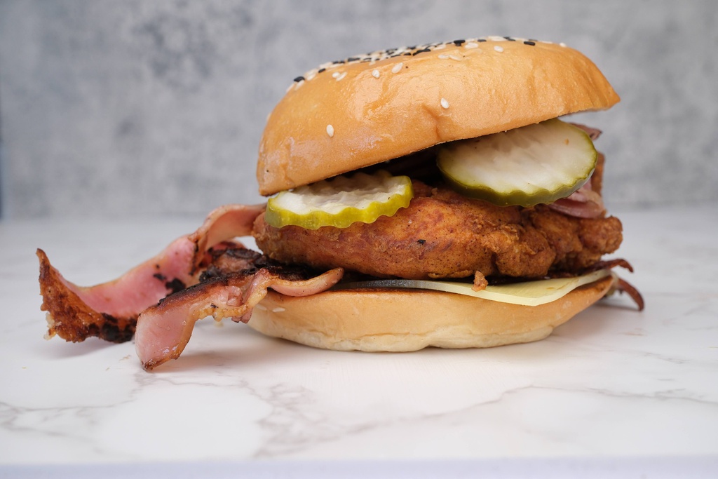 Bacon BBQ Chicken Burger