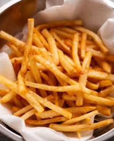 Fries w Chicken Salt - Small