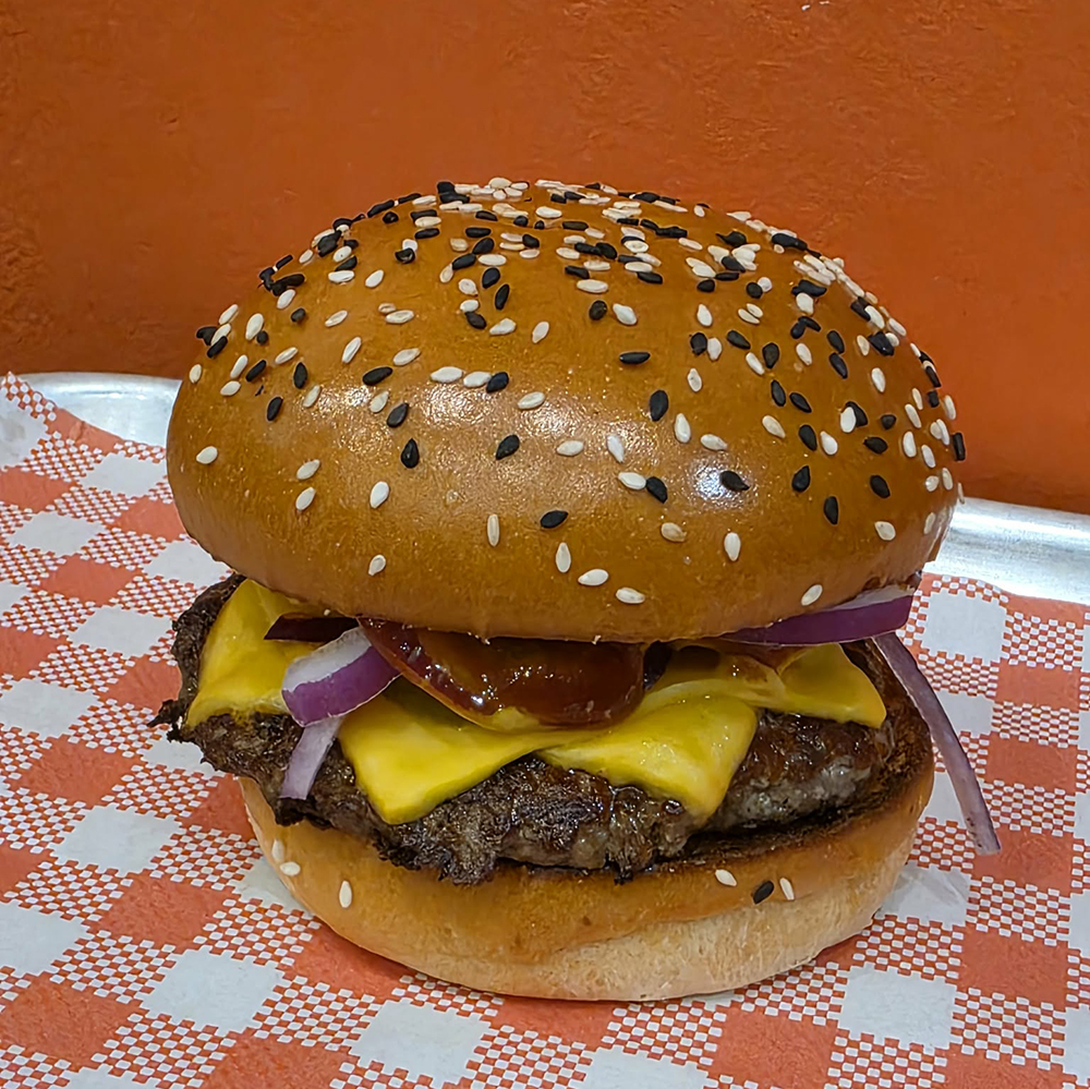 Chucky Cheese Double Beef Patty